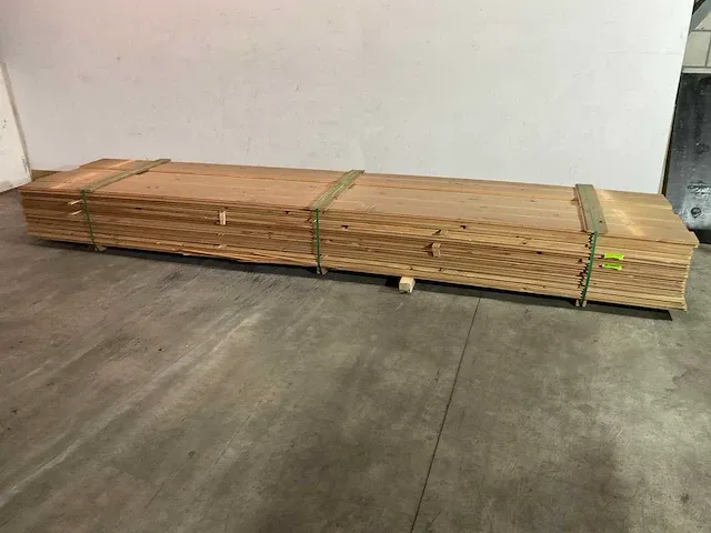 Douglas plank - halfhout 450x17x1,8 cm (28x) - afbeelding 1 van  6