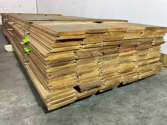 Douglas plank - halfhout 450x17x1,8 cm (28x) - afbeelding 5 van  6
