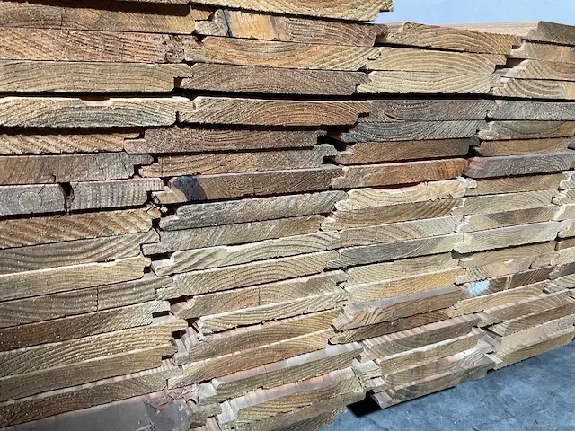 Douglas plank - halfhout 450x17x1,8 cm (30x) - afbeelding 3 van  6