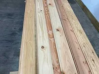 Douglas plank - halfhout 500x17x1,7 cm (44x) - afbeelding 2 van  6
