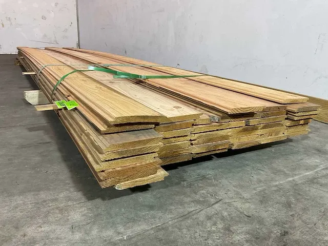 Douglas plank - halfhout 500x17x1,7 cm (44x) - afbeelding 5 van  6
