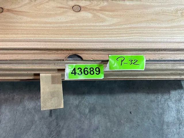 Douglas plank - halfhout 500x17x1,7 cm (44x) - afbeelding 6 van  6