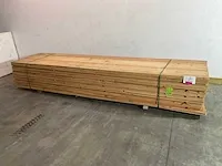 Douglas plank - met mes en groef 400x9,5x1,8 cm (100x)