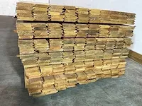 Douglas plank - met mes en groef 400x9,5x1,8 cm (100x) - afbeelding 4 van  7