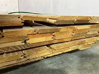 Douglas plank - met mes en groef 450x11,5x1,7 cm (40x) - afbeelding 4 van  6