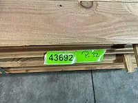 Douglas plank - met mes en groef 450x11,5x1,7 cm (40x) - afbeelding 6 van  6