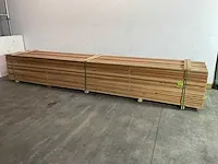 Douglas plank - met mes en groef 500x12x1,7 cm (15x)