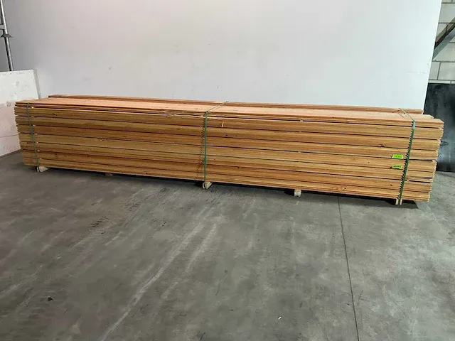 Douglas plank - met mes en groef 500x19x2,5 cm (25x) - afbeelding 1 van  6