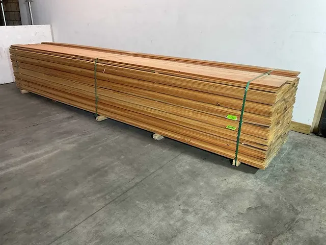 Douglas plank - met mes en groef 500x19x2,5 cm (25x) - afbeelding 5 van  6