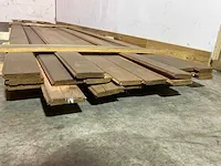 Douglas plank - met mes en groef 550x11,5x1,8 cm (20x) - afbeelding 3 van  6
