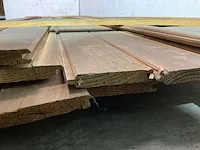 Douglas plank - met mes en groef 550x11,5x1,8 cm (20x) - afbeelding 4 van  6