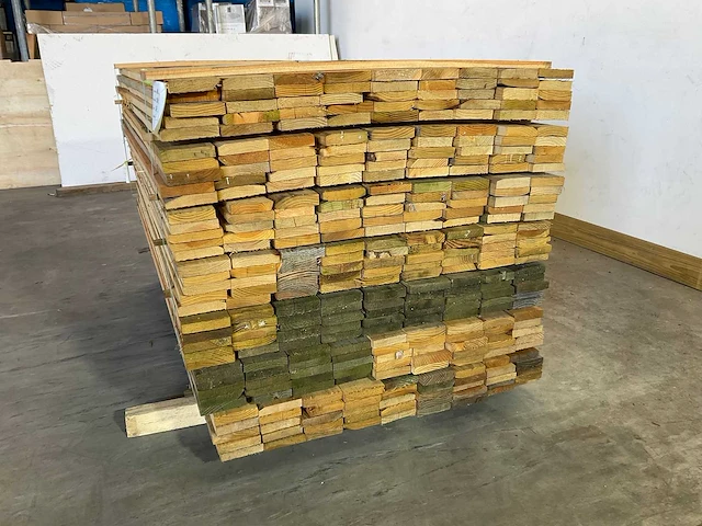 Douglas plank 150x10x2.2 cm (143x) - afbeelding 2 van  7