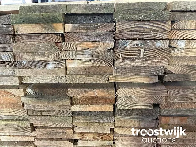 Douglas plank 150x13x2.2 cm - afbeelding 3 van  4
