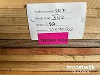 Douglas plank 150x13x2.2 cm - afbeelding 4 van  4