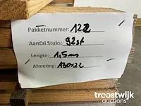 Douglas plank 150x13x2.2 cm - afbeelding 3 van  6