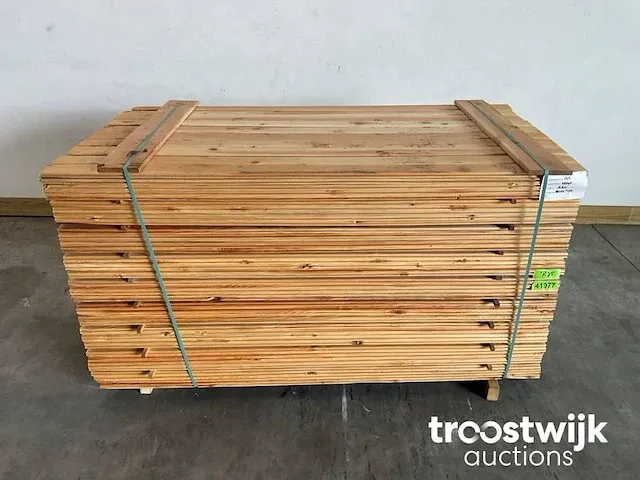 Douglas plank 180x8.5x1.7 cm - afbeelding 1 van  6