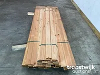 Douglas plank 200-250x9x1.8 cm - afbeelding 2 van  7