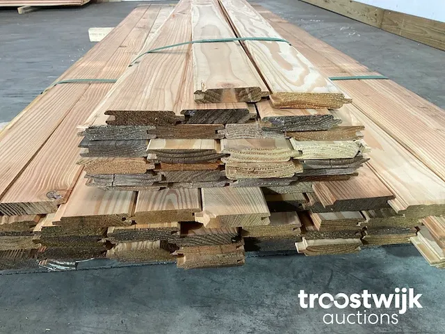 Douglas plank 200-250x9x1.8 cm - afbeelding 4 van  7