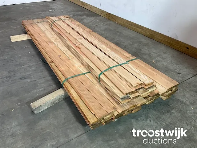 Douglas plank 200-250x9x1.8 cm - afbeelding 6 van  7