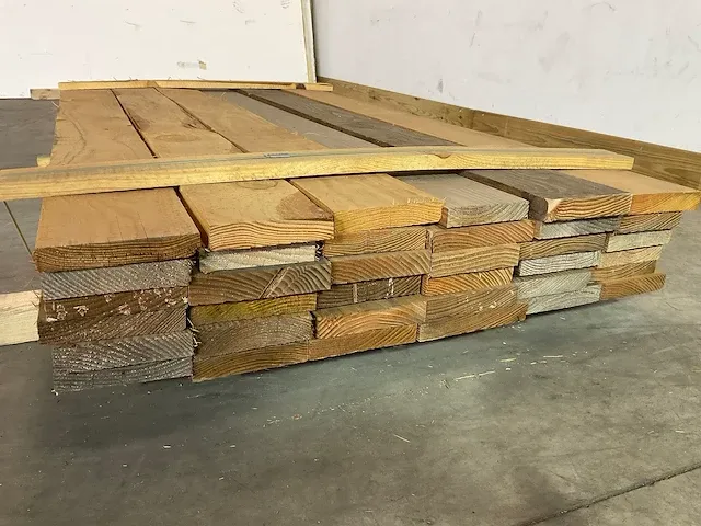 Douglas plank 200x15x3 cm (113x) - afbeelding 4 van  5