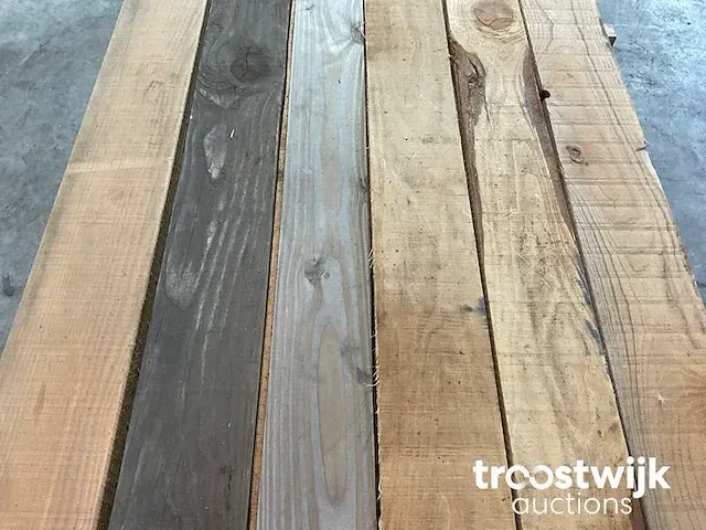 Douglas plank 200x15x3 cm - afbeelding 3 van  5