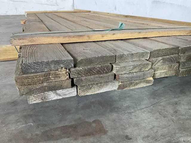 Douglas plank 250x10x2,2 cm (34x) - afbeelding 3 van  5