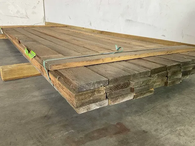 Douglas plank 250x10x2,2 cm (34x) - afbeelding 4 van  5