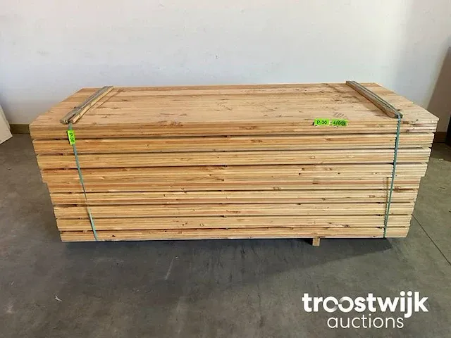 Douglas plank 250x14x1.7 cm - afbeelding 1 van  8