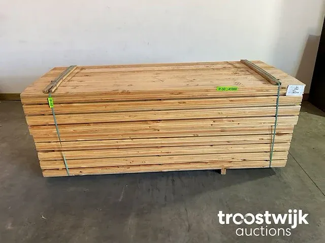 Douglas plank 250x17x1.7 cm - afbeelding 1 van  7