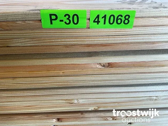 Douglas plank 250x17x1.7 cm - afbeelding 6 van  7