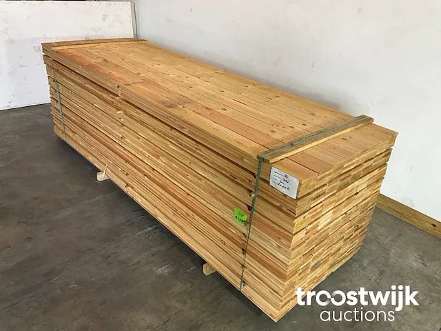 Douglas plank 300x12x1.7 cm - afbeelding 2 van  6