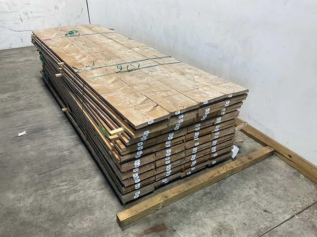 Douglas plank 300x25x2,5 cm (38x) - afbeelding 2 van  5
