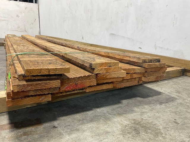 Douglas plank 310x14,5x2 cm (27x) - afbeelding 3 van  5