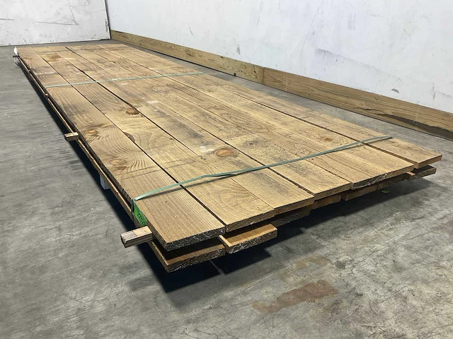 Douglas plank 350x15x2.2 cm (14x) - afbeelding 1 van  6