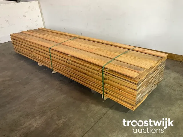 Douglas plank 360x12x1.8 cm - afbeelding 1 van  6