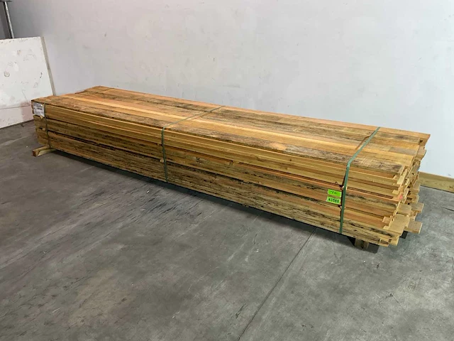Douglas plank 400x15x2.2 cm (12x) - afbeelding 1 van  5