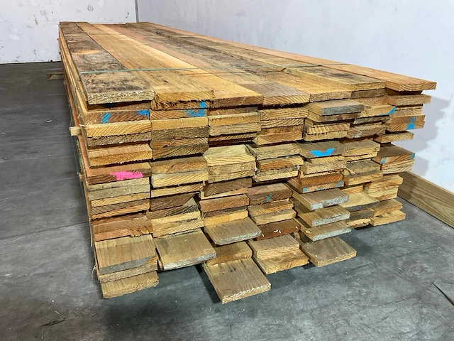 Douglas plank 400x15x2.2 cm (12x) - afbeelding 4 van  5