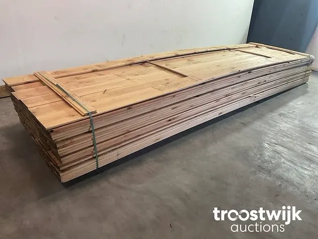 Douglas plank 400x17x1.7 cm - afbeelding 4 van  5