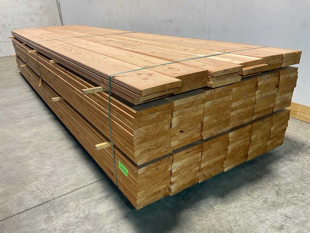Douglas plank 400x18,5x2,5 cm (50x) - afbeelding 5 van  7