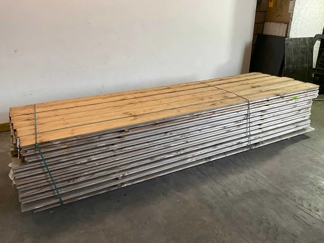 Douglas plank 400x19.5x2.2 cm (100x) - afbeelding 1 van  8