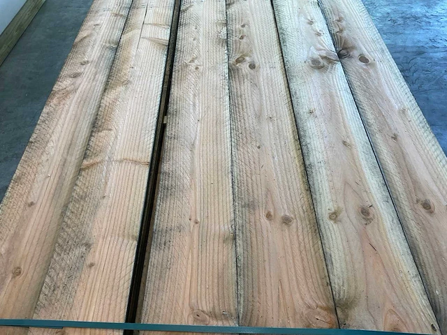 Douglas plank 400x19.5x2.2 cm (100x) - afbeelding 4 van  8