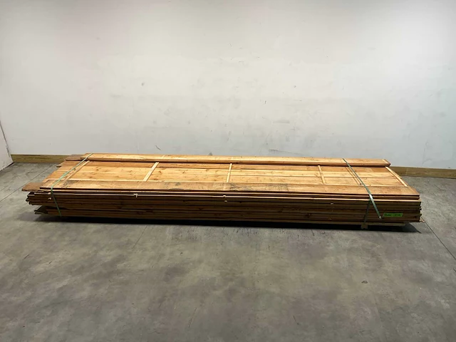Douglas plank 410x20x2,5 cm (64x) - afbeelding 1 van  5