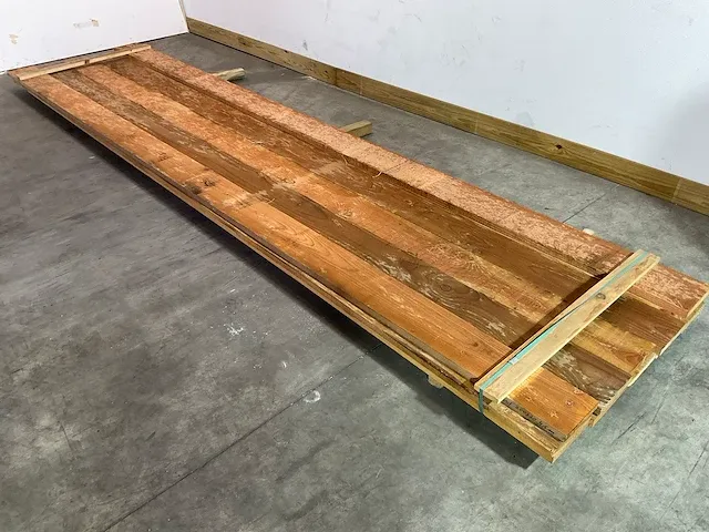 Douglas plank 450x17-20.5x3 cm (12x) - afbeelding 2 van  4