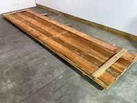 Douglas plank 450x17-20.5x3 cm (12x) - afbeelding 2 van  4