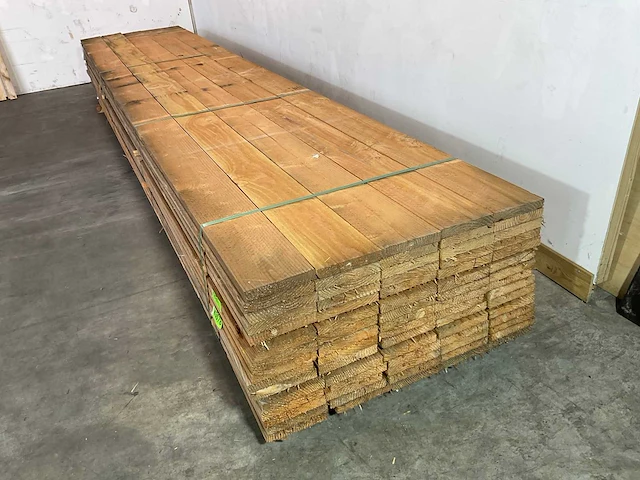 Douglas plank 500x20x3.2 cm (12x) - afbeelding 2 van  5