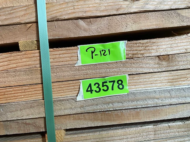 Douglas plank 500x20x3.2 cm (12x) - afbeelding 5 van  5