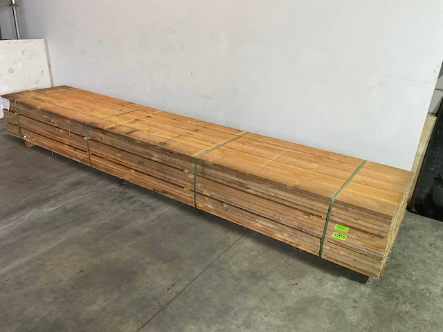 Douglas plank 500x20x3.2 cm (26x) - afbeelding 1 van  5