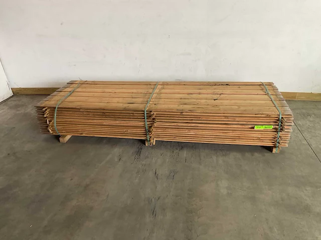 Douglas plank dubbel lip profiel 300x19x1,8 cm (90x) - afbeelding 1 van  5