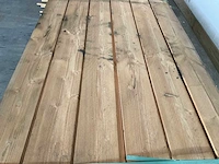 Douglas plank dubbel lip profiel 300x19x1,8 cm (90x) - afbeelding 3 van  5