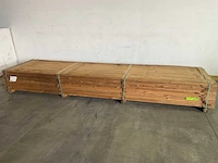 Douglas plank dubbel lip profiel 400x19x1,8 cm (90x) - afbeelding 1 van  5